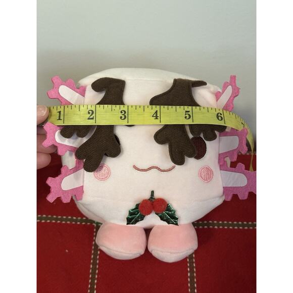 Big Games Pet Simulator X Axolotl Reindeer Plush Christmas No Code 8" excellent - Picture 11 of 11